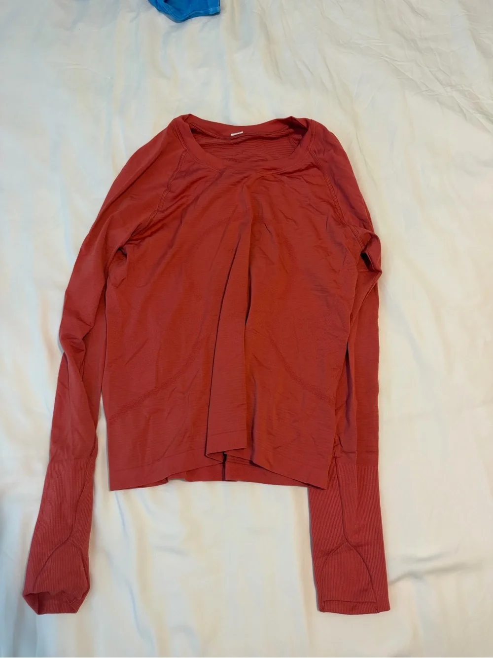 Lululemon Pink long sleeve top size 8